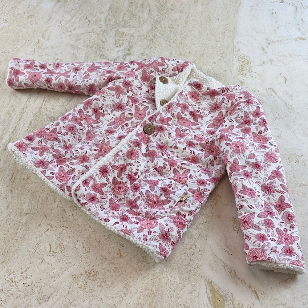 Sergent Major Toddler Girl Reversible Jacket – Size 3 Years / 98 cm French - Picture 14 of 15